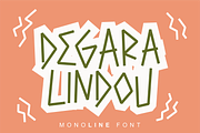 Degara Lindou Font, a Blackletter Font by Mabhal Studio (Thumbnail 1 of 10)