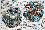 Nautical Cartoon Doodle Pack, a Decorative Illustration by BALABOLKA (Thumbnail 9 of 10)