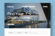 Real Estate Landing Page, a Landing Page Template by CreativeShaper (Thumbnail 2 of 6)