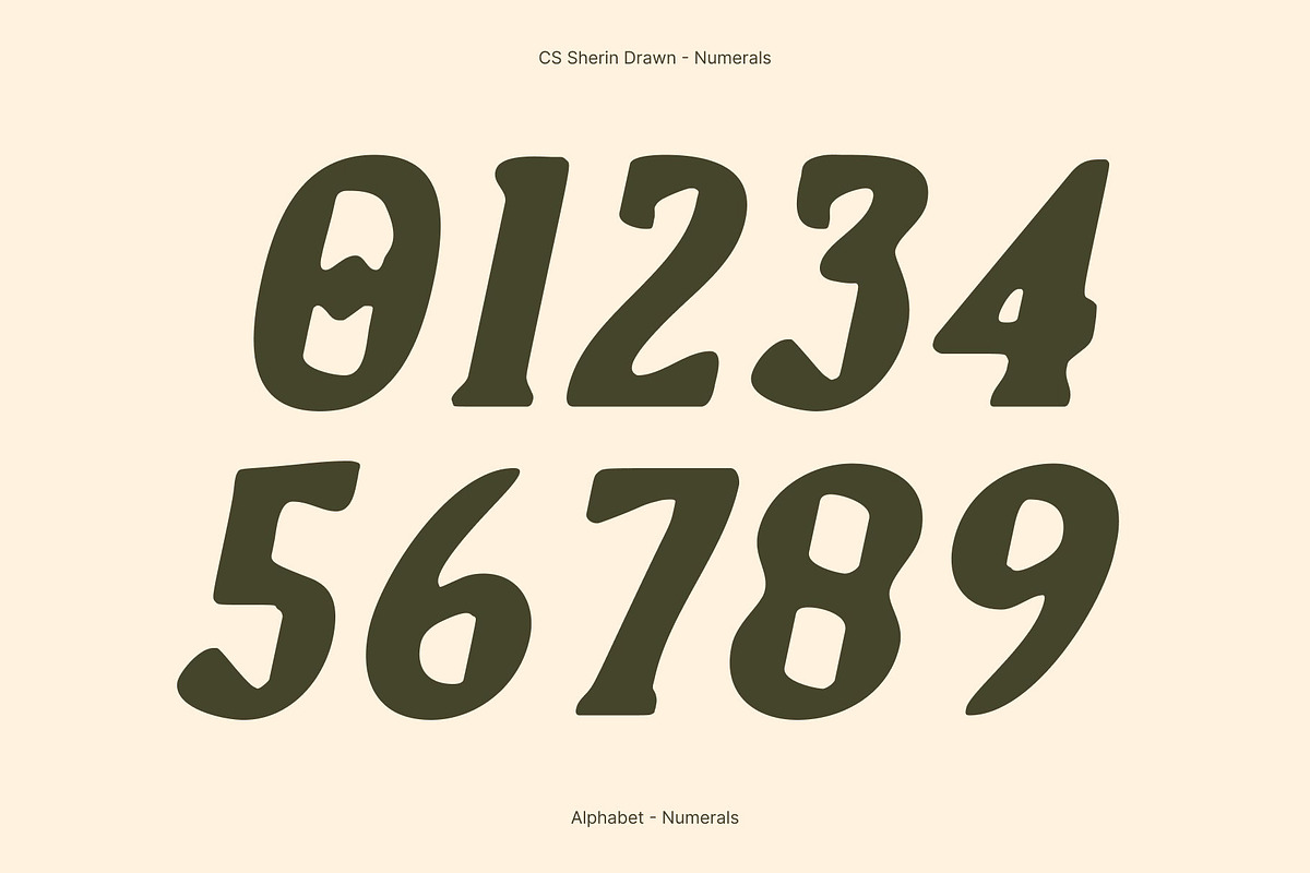 CS Sherin Drawn, a Serif Font by Craft Supply Co. (Photo 3 of 8)