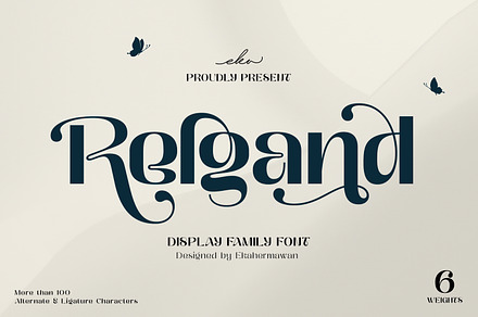 Relgand - Display Family Font, a Sans Serif Font by Ekahermawan