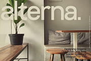 Halfre, a Sans Serif Font by senzana (Thumbnail 3 of 8)