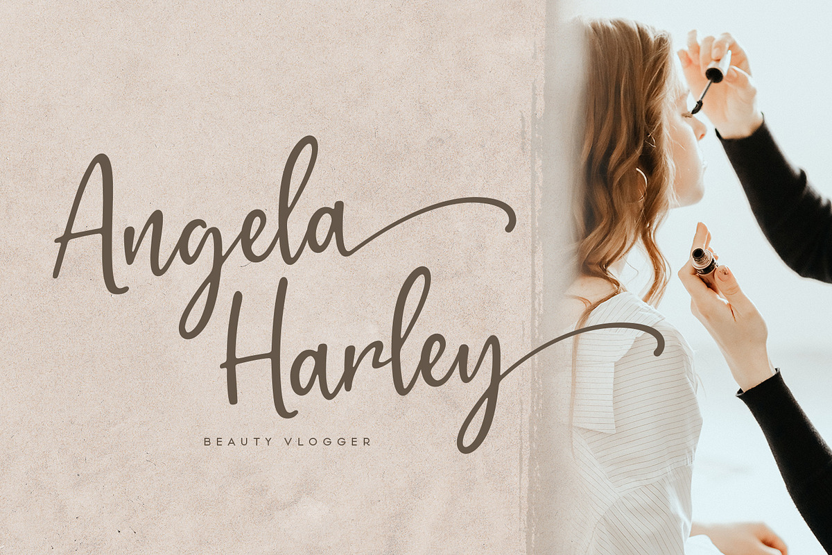 Gratefully Script Font preview 7