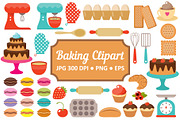 Baking clipart. Kitchen devices, a Food Illustration by Gurza SHOP (Thumbnail 1 of 2)