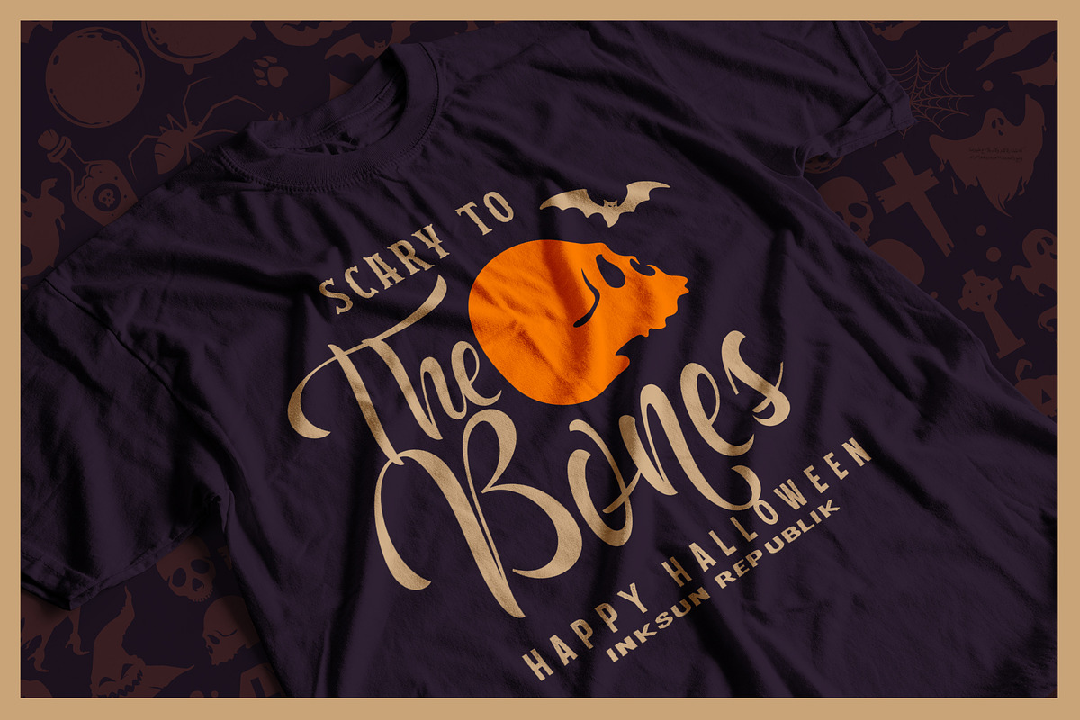 Halloween Party Bundle, a Serif Font by INKSUN™ (Photo 4 of 16)