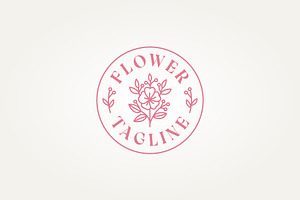 beauty botanical floral logo icon, a Branding & Logo Template by Blazybone