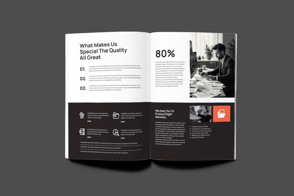 Business Investment Proposal, a Brochure Template by yanindesign (Photo 4 of 5)