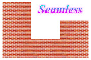Brick Wall Seamless Background, a Pattern Graphic by Digital Studio (Thumbnail 2 of 3)