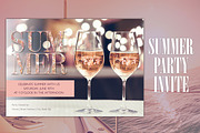 Glamourous Summer Wine Party, an Invitation Template by BF Studios (Thumbnail 1 of 2)