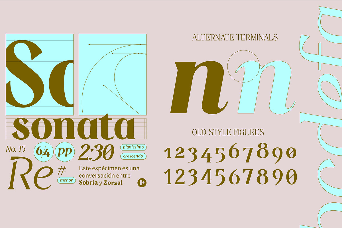 A High Contrast Sharp Serif | Sobria, a Serif Font by Pedroglifos (Photo 9 of 15)