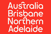 Ostra Centra - Geometric Sans, a Sans Serif Font by Viswell (Thumbnail 7 of 9)