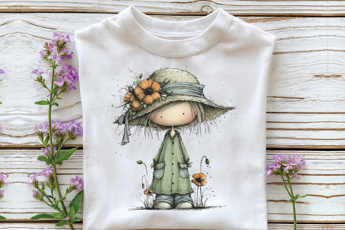 Flowers and Girls Big Clipart Bundle, an Illustration by CraftArtStudio (Photo 5 of 6)