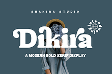 Dikira - Modern Bold Retro Serif