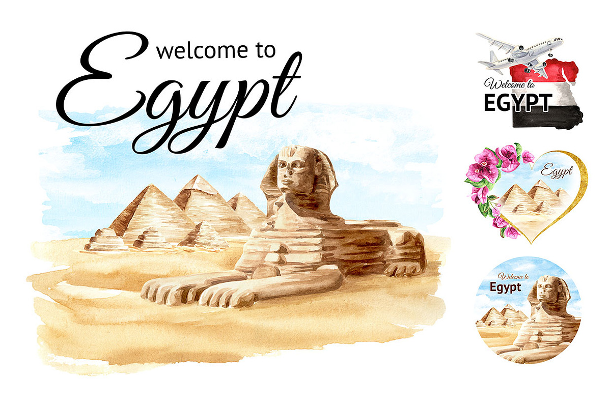 Welcome to Egypt, an Illustration by Daria Ustiugova (Photo 1 of 8)