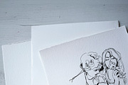 Being Loved - Vintage Line Art, a Decorative Illustration by whiteheartdesign (Thumbnail 8 of 14)