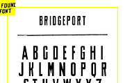 BRIDGEPORT, a Font by FOUNDFONT™ (Thumbnail 2 of 3)