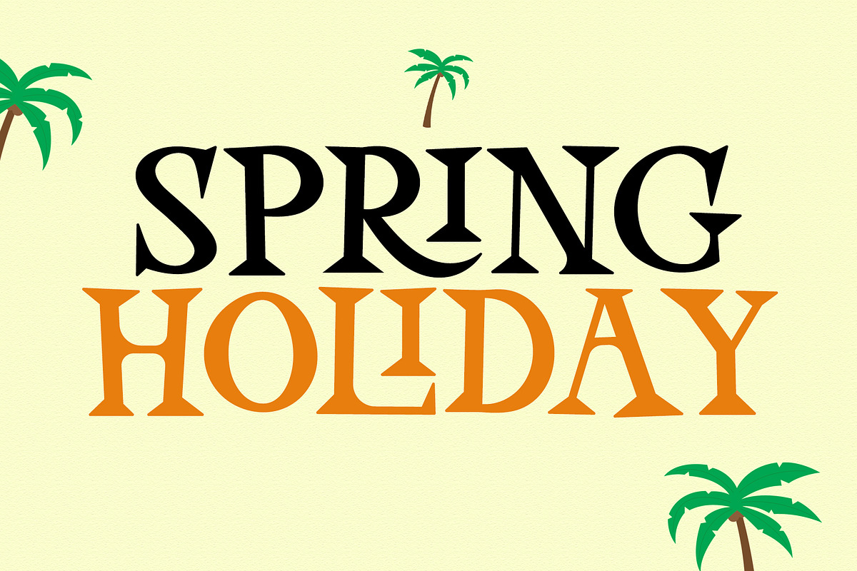 Moist Orange - Cute Serif Font, a Serif Font by Airotype (Photo 2 of 10)