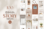 Instagram Story Templates Canva, a Social Media Template by Keikoya (Thumbnail 1 of 16)