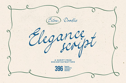 Simple Elegance Script, a Handwritten Font by DesignThatMatters