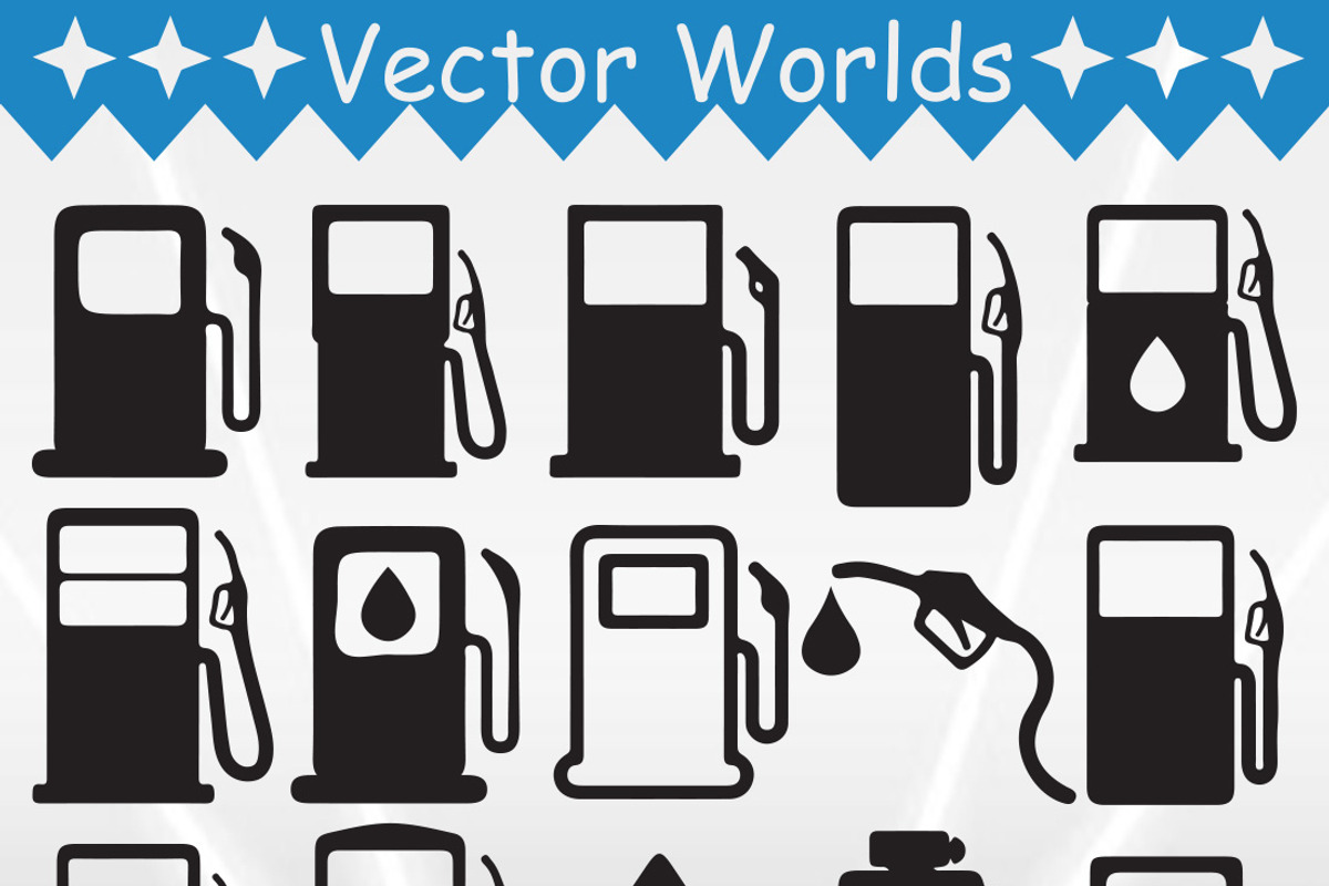 Petrol Pump Svg, Petrol, Pump Svg, an Object Graphic by VectorWorlds (Photo 3 of 3)