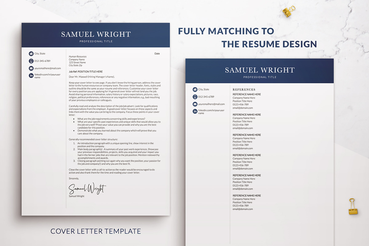 Executive Resume Template for Word, a Resume Template by BestResumes.Co (Photo 3 of 9)