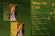 Spiritual, Herbal Instagram Posts, a Social Media Template by Under My Cozy Roof (Thumbnail 8 of 9)