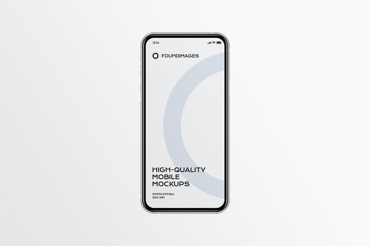 72 iphone device mockup bundle, an iPhone Mockup by FoundImages (Photo 25 of 84)