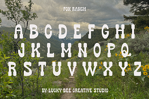 Fox Ranch Retro Western Font