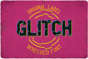 Glitch Typeface