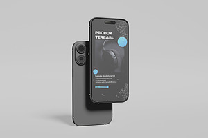 iPhone 16 Mockup, an App Template by Creative_A23