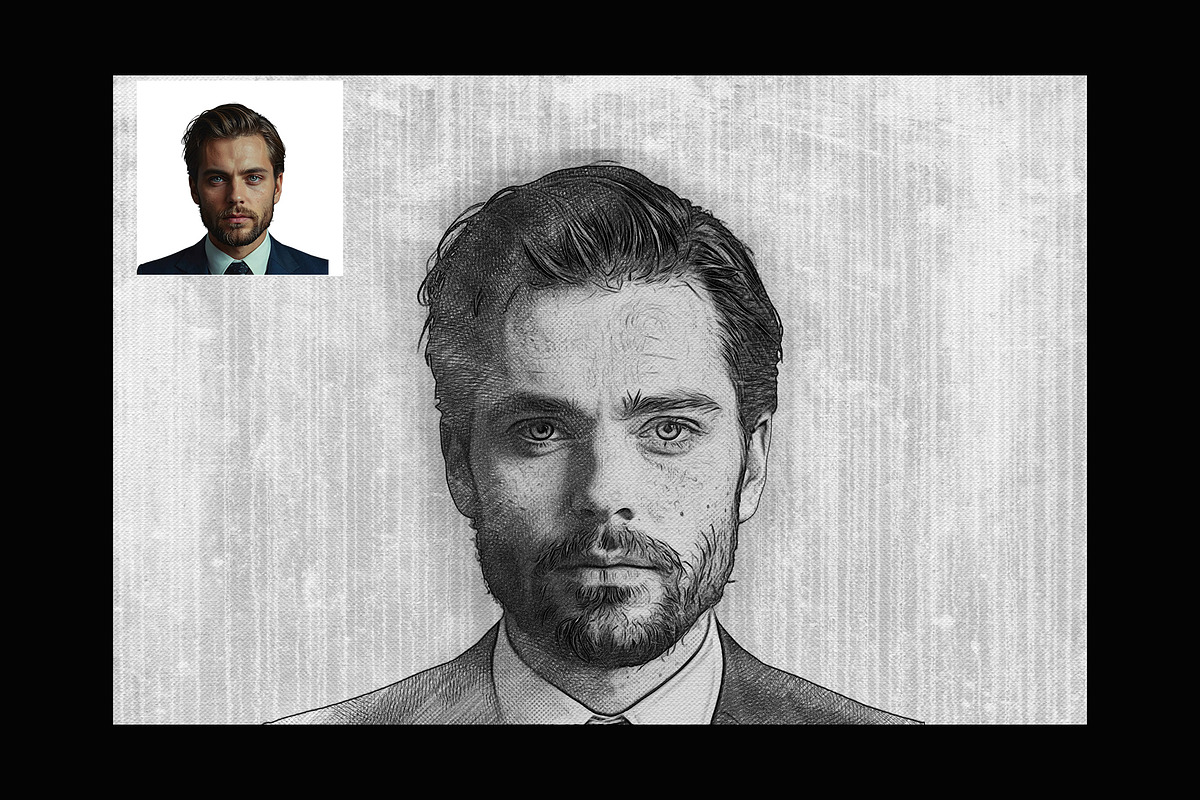 Professional Sketch Maker Photoshop, a Layer Style Add-On by 3d_model_tifotizi (Photo 3 of 4)
