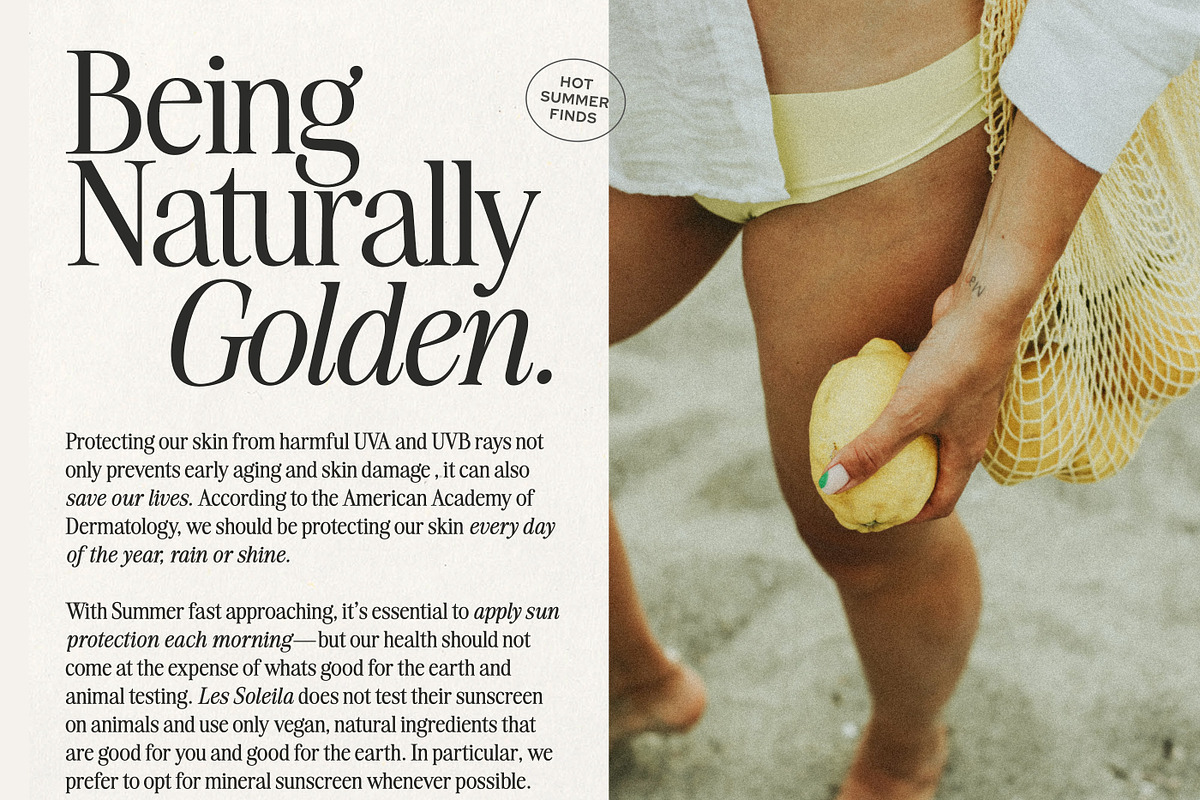 The Very Vogue Serif Family, a Serif Font by Nicky Laatz (Photo 19 of 37)
