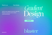 BLASTER 2 - Trendy Gradient Textures, a Texture Graphic by LEROY Design (Thumbnail 2 of 10)