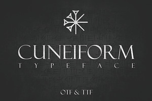 CUNEIFORM: An Ancient Typeface