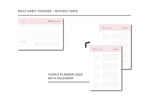 Pink Planner 22/23 Without Date