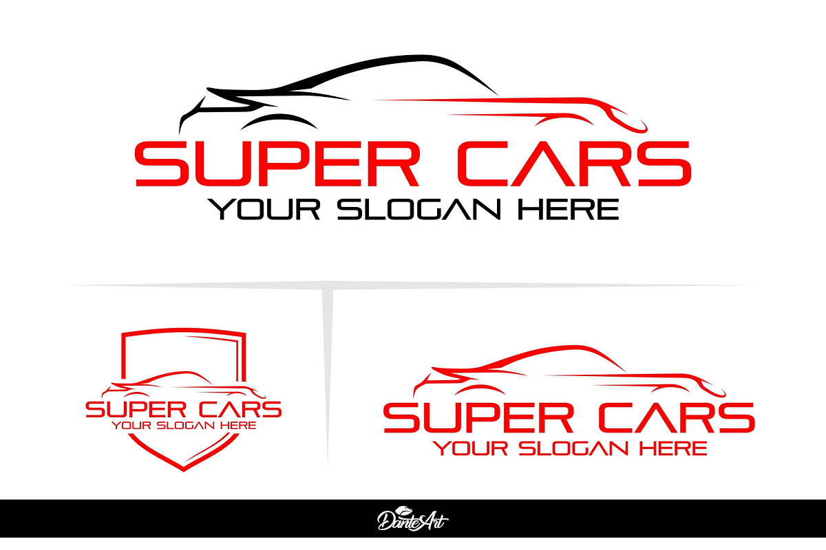 SUPER CARS LOGO, a Branding & Logo Template by Dante art12 (Photo 2 of 2)