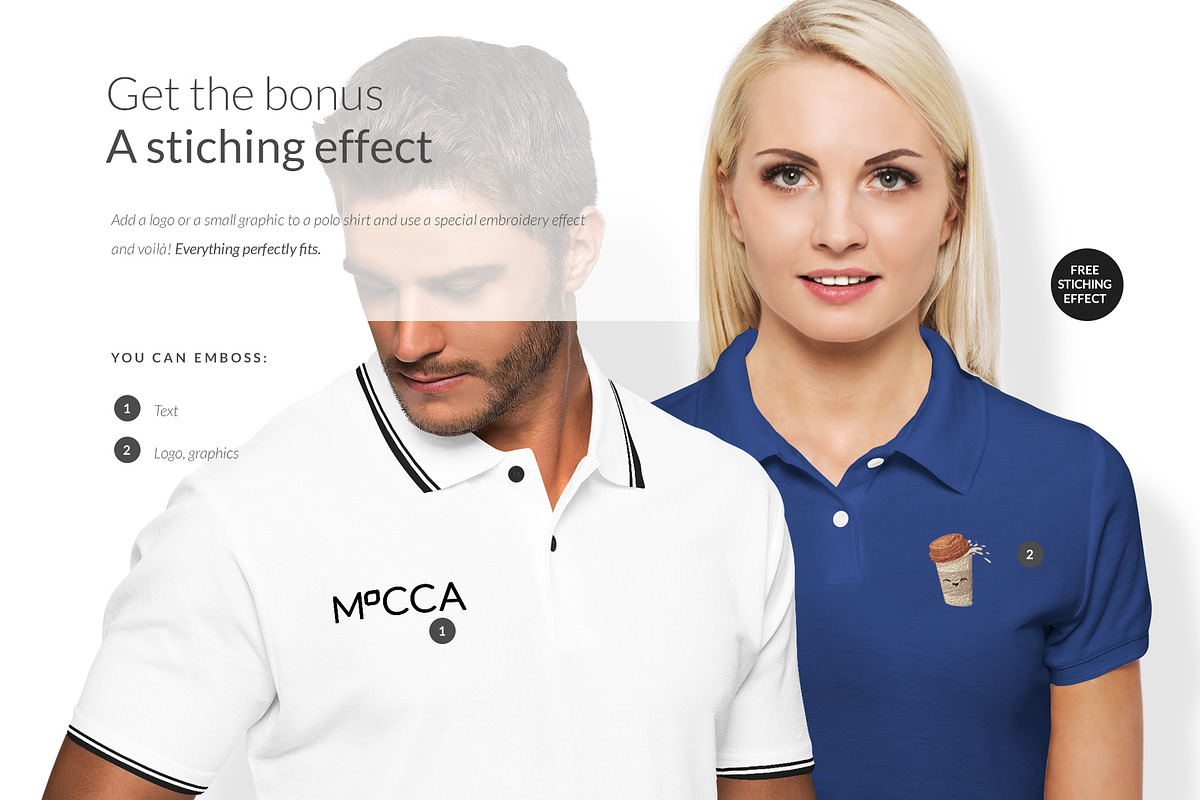 POLO SHIRT BUNDLE 29xMock-ups + DEMO, a Books & Magazine Mockup by Apparel_Mockups (Photo 20 of 29)
