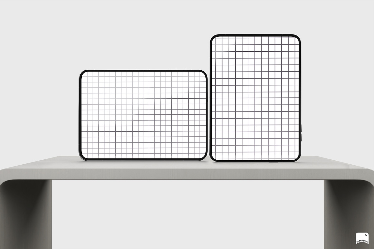 iPhone Duo Foldable Mockup, an iPhone Mockup by Claymoon Lab (Photo 11 of 11)
