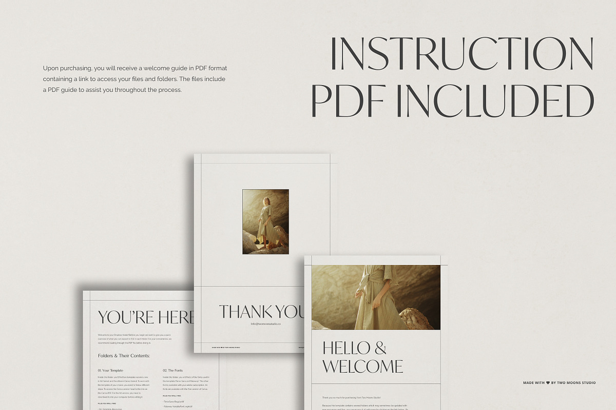 Brand Guidelines Template • Dune, a Templates & Theme by Two Moons Studio (Photo 7 of 9)