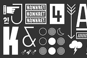 KONKRET., a Sans Serif Font by Typocalypse (Thumbnail 4 of 16)