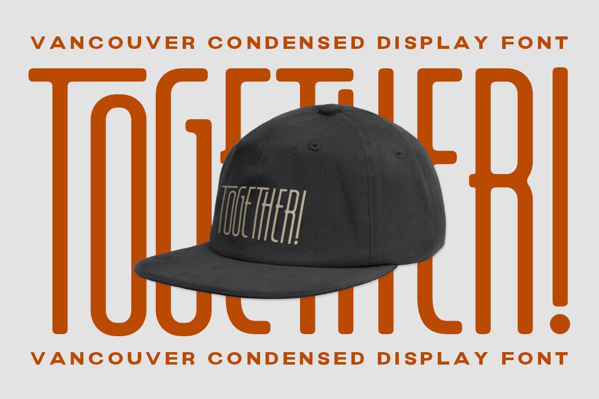 Vancouver - Condensed Display Font, a Font by Letterhend Studio (Photo 3 of 9)