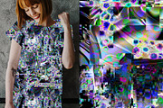 Glitch organic texture Seamless Patt, a Pattern Graphic by KomannaArt (Thumbnail 5 of 5)
