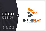 Infinity Play Logo Template, a Branding & Logo Template by LOGOMAGINE (Thumbnail 1 of 16)
