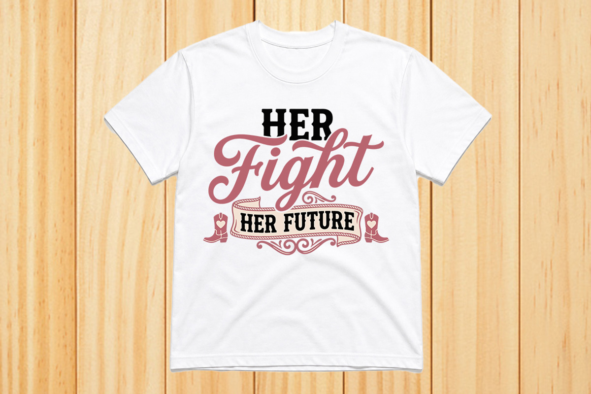 Breast cancer awareness T-shirt, an Object Graphic by hafijul (Photo 1 of 3)