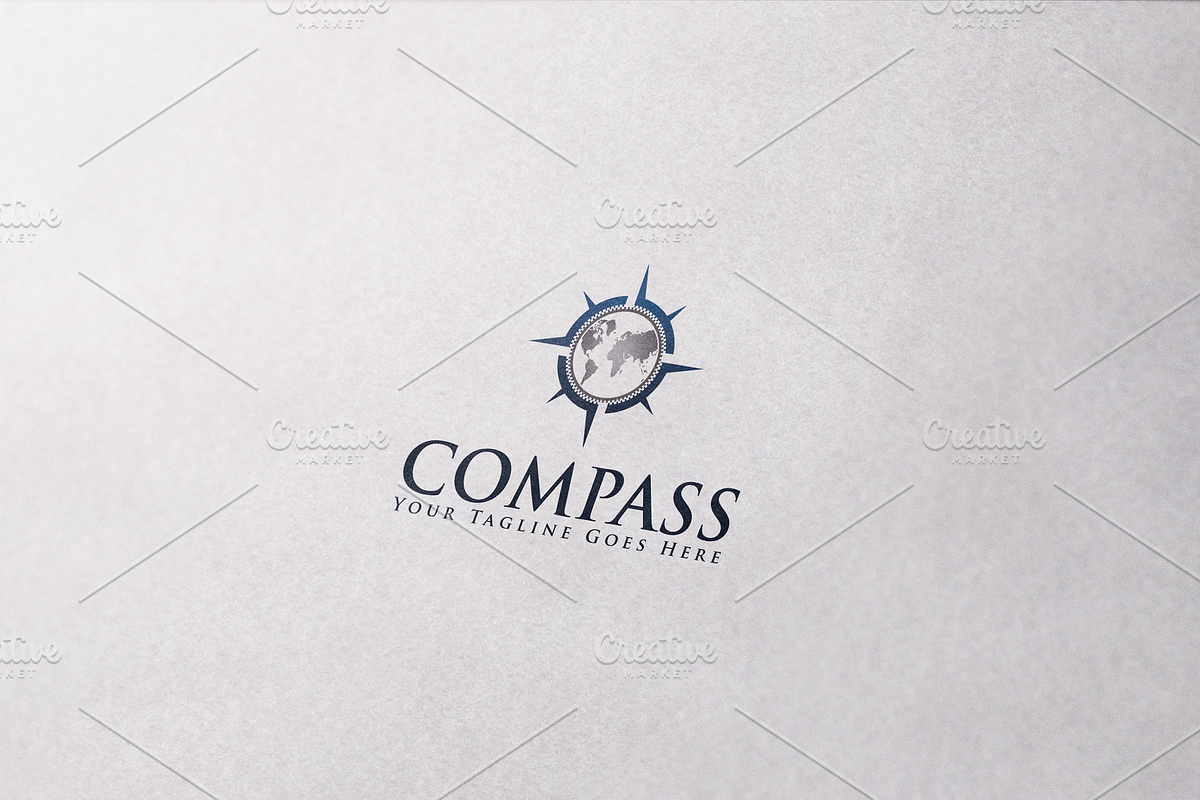 Compass Logo, a Branding & Logo Template by REDVY CREATIVE