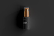 Dark Cosmetic Branding Mockups, a Cups & Container Mockup by pmvch (Thumbnail 57 of 86)