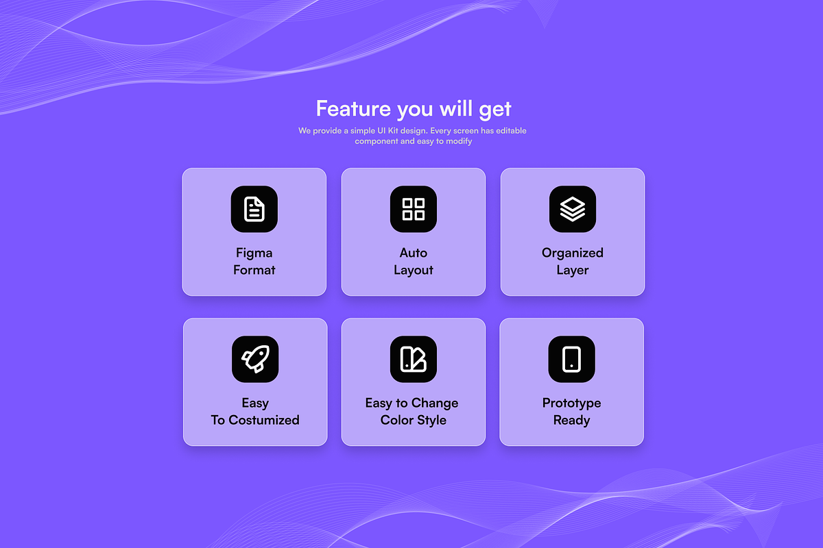 Kinetra - Fitness App UI Kit, an UI Kit Template by restiyathena (Photo 2 of 6)