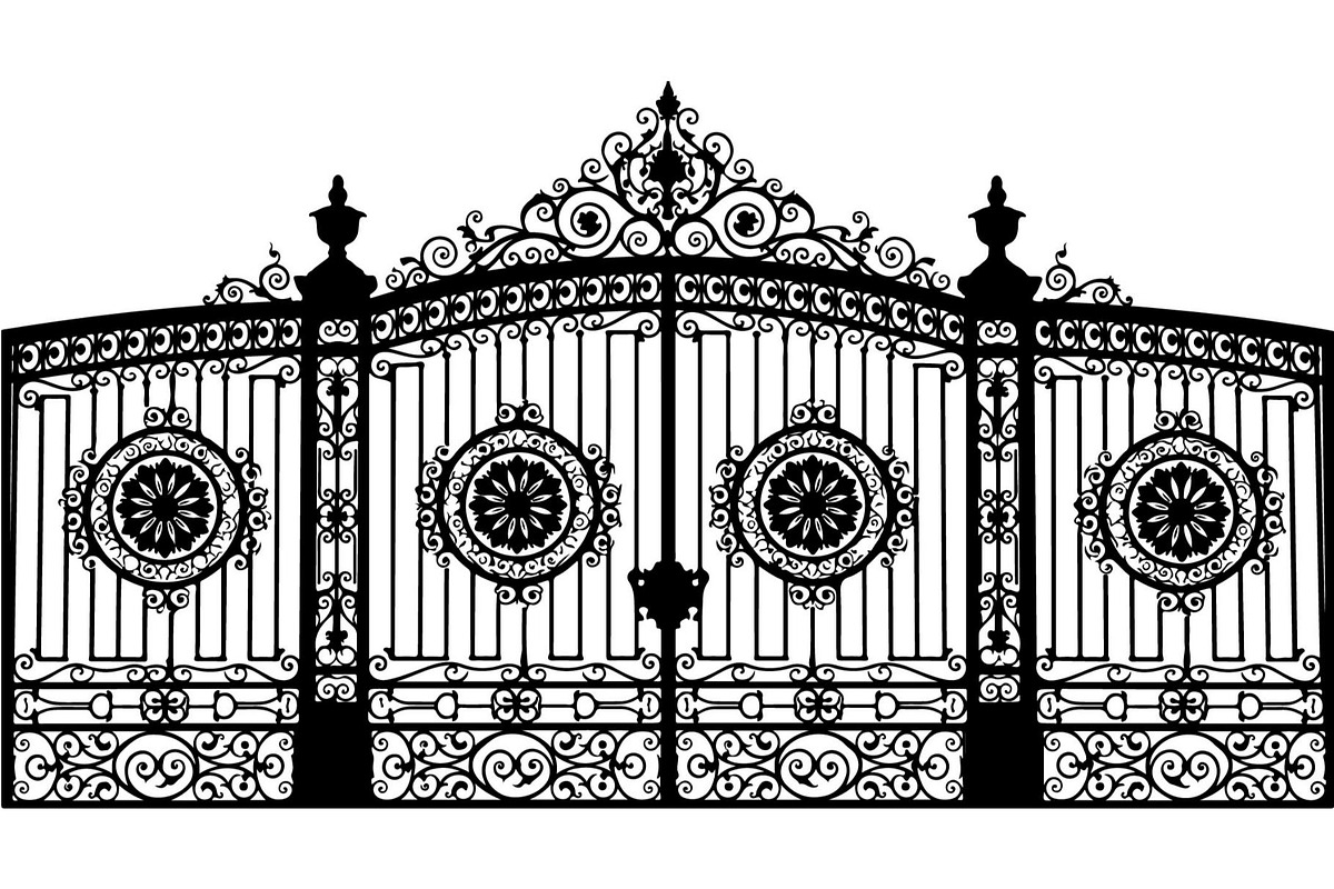 Decorative Iron Gate Bundle, a Decorative Illustration by Designer_Momina (Photo 11 of 26)
