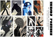 Trendy Modern Art Posters, a Decorative Illustration by Digital Art Creations (Thumbnail 2 of 10)