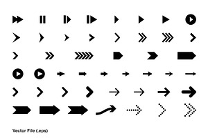 3D + 2D Arrows, an Icon by Moshpit Studio